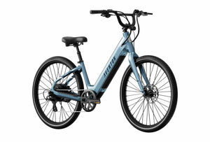 Aventon e-Bikes Regular / Blue Steel Aventon Pace 4 Step-Through E-Bike