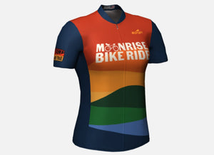 Borah Jersey Moonrise Bike Ride Team Club Cut Jersey