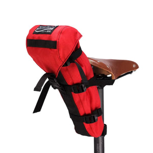 Cedaero BagsPanniers Cedaero Drummond Draw Seat Pack - Barn Red