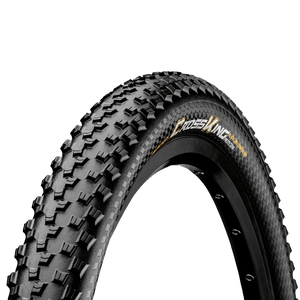 Continental Tires Continental Cross King Tire - 26 x 2.20, Clincher, Wire, Black, PureGrip, E25