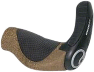 Ergon Grips Rohloff/Nexus Black/Tan Ergon GP3 BioKork Grips