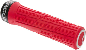 Ergon Grips Slim / Risky Red Ergon GE1 Evo Grips - Lock-On