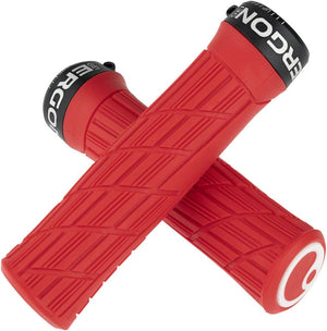 Ergon Grips Standard / Risky Red Ergon GE1 Evo Grips - Lock-On