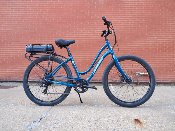 Jamis Used Bikes Pre-Owned Jamis Hudson E2 Deep Blue Size 18
