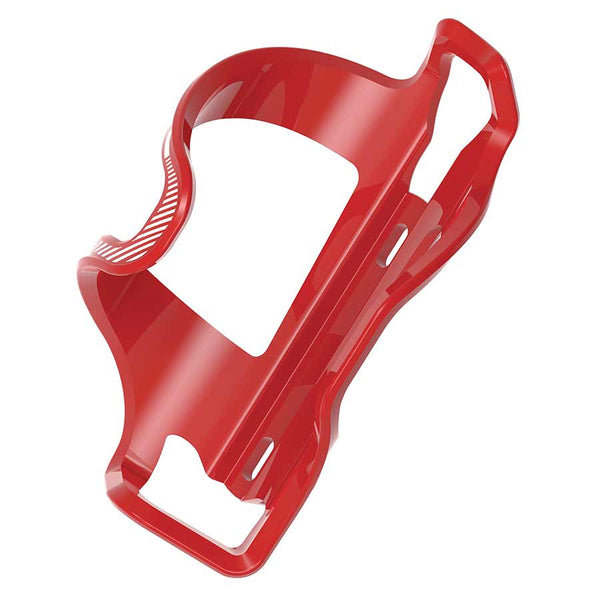 Lezyne Bottle Cages and Parts Lezyne Flow Side Load Bottle Cage Composite Right loading Red 48g