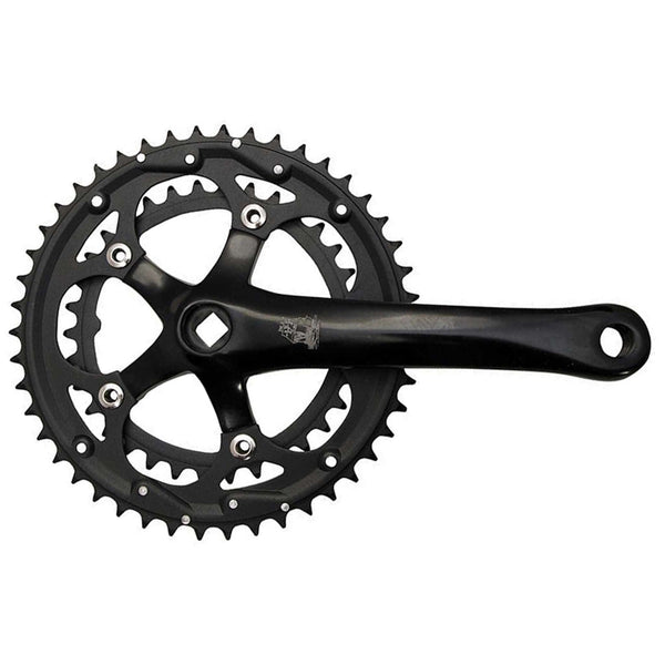 New Albion Cycles Cranksets and Arms 170Mm / 34/46T / Black New Albion XDD Road Crankset