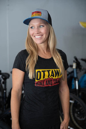 Ottawa Bike and Trail Shop Merch Male / 2XL OBAT Logo T-Shirt Sunrise