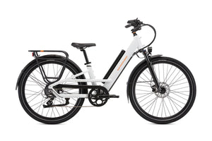 Rad Power e-Bikes Lunar White / Regular: 4'11"-5'8" Rad Power Radster Road Electronic Commuter E-Bike