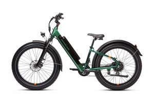 Rad Power e-Bikes Steelhead Green / Step-Thru Rad Power RadRover 6 Plus Fat Tire  E-Bike Step-Through