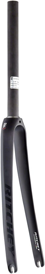 Ritchey Rigid Forks Ritchey WCS Carbon Road Fork - 1-1/8" 46mm Rake 2020 Model Matte Carbon
