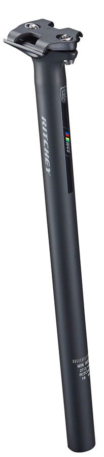 Ritchey Seatpost 27.2Mm Ritchey WCS Zero Seatpost - 400mm Zero Offset, Matte Black
