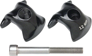 Ritchey Seatpost Parts and Accessories 7X7mm / Carbon / Outer Plates Ritchey WCS 1-Bolt Seatpost Saddle Rail Clamp