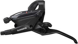 Shimano Brake/Shift Lever - Flat Bar Shimano Altus ST-EF505-2L 2-Speed Left EZ-Fire Plus Shift/Brake Lever Hydraulic Disc Brake BLK