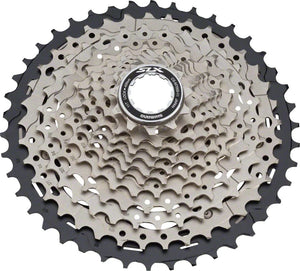 Shimano Drive Train Shimano SLX CS-M7000 Cassette - 11 Speed, 11-42t, Silver/Black