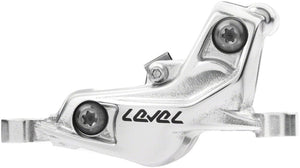 SRAM Disc Brake Calipers SRAM Level Ultimate Stealth Disc Brake Caliper Assembly - Front/Rear Post Mount 4-Piston Silver C1