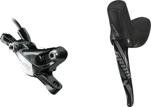 SRAM Disc Brake & Lever Post Mount / Black SRAM Force Hydraulic Disc Brake and Cable-Actuated Dropper Remote Lever - Left/Front