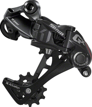 SRAM Rear Derailleurs SRAM GX Rear Derailleur - 11 Speed Long Cage Red 1x With Clutch