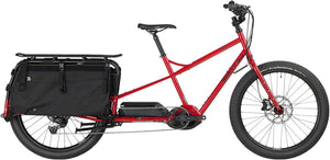 Surly Cargo Ebikes Small Surly Big Easy Cargo Ebike - 26", Steel, Pile of Bricks Red
