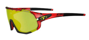 Tifosi Optics SunGlasses Crystal Red / Interchangeable Tifosi Sledge
