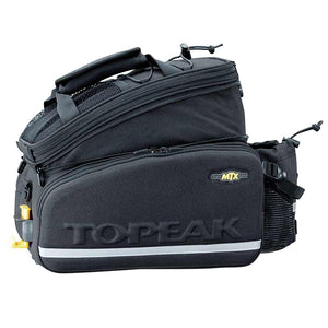Topeak Trunk Bags Topeak MTX DX Trunk Bag Expanding Top Panel MTX Quick Track Compatible