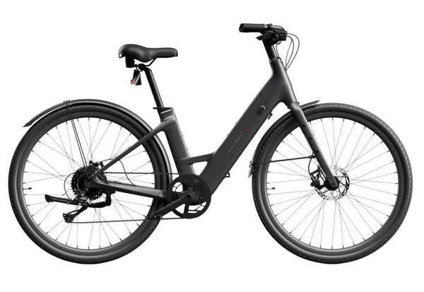 urtopia e-Bikes Black Urtopia Carbon 1 Step-Thru E-Bike