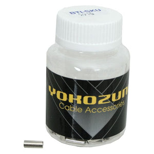 Yokozuna Cables and Housing 4Mm / Chrome Yokozuna Ferrules - 100/Bottle