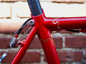 Fire Trucker Bicycle Build: Custom Build with Kirk Pacenti Lugged Steel Frame