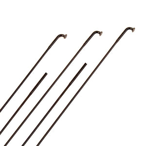 Sapim Laser Spokes J-Bend Black 2.0/1.5/2.0 Length: 270mm No threads Cut to size Pack of 100
