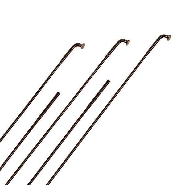 Sapim Laser Spokes J-Bend Black 2.0/1.5/2.0 Length: 270mm No threads Cut to size Pack of 100
