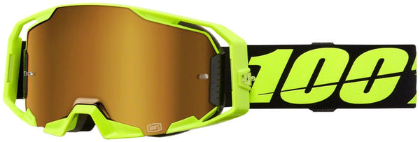 100% Goggles Black/Neon Yellow / True Gold 100% ARmatic Goggles