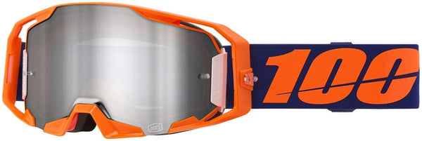 100% Goggles Neon Orange / Silver Flash 100% ARmatic Goggles