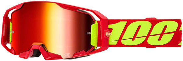 100% Goggles Red / Mirror Red 100% ARmatic Goggles