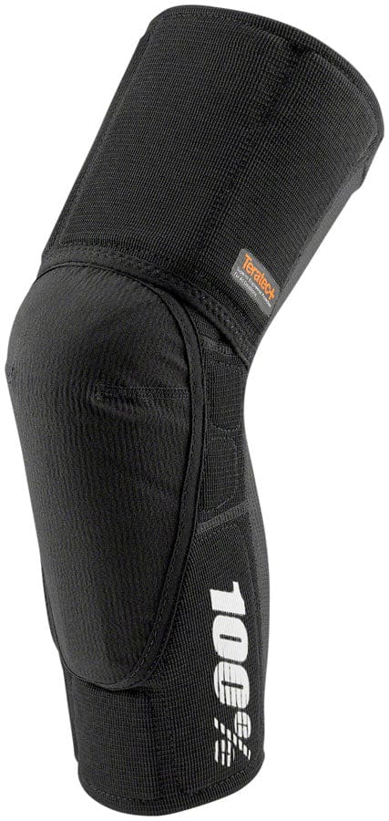 100% Pads and Protection Medium 100% Teratec + Knee Guards - Black