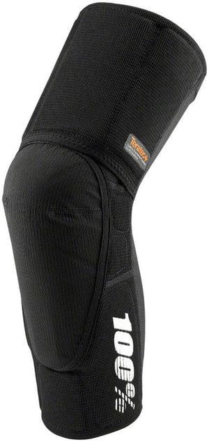 100% Pads and Protection X-Large 100% Teratec + Knee Guards - Black