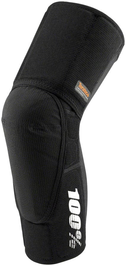 100% Pads and Protection X-Large 100% Teratec + Knee Guards - Black