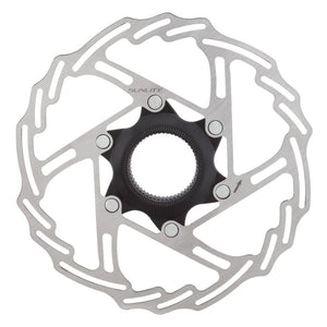 Sunlite 2-Piece CL Disc Rotor 180mm Black/Silver Rotor