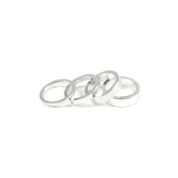 Salt Headset Spacer Headset Spacer 1-1/8'' Height: 3mm/5mm/8mm/10mm 6061-T6 Aluminum Silver