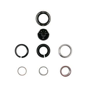 ARISE Crystal 15 1-1/8''-1.5'' Headset Integrated Complete Black