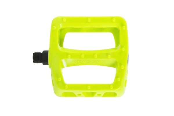Odyssey Twisted PC 1/2" Pedals Fluorescent Yellow