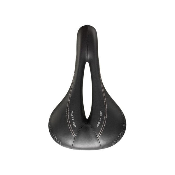 Selle Italia Donna Gel Flow Saddle - Manganese, Black, Women's