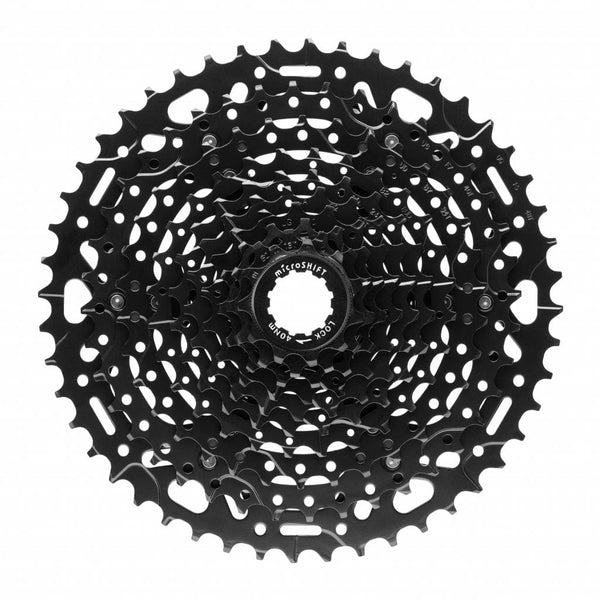 microSHIFT ADVENT X Cassette - 10 Speed, 11-48t, Black, Alloy Spider