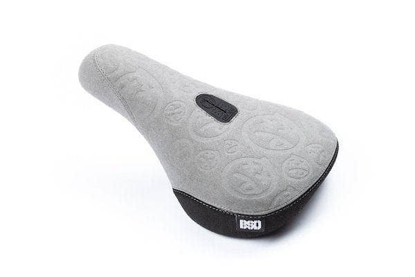 BSD Flashback BMX Seat - Pivotal, Gray, Fat