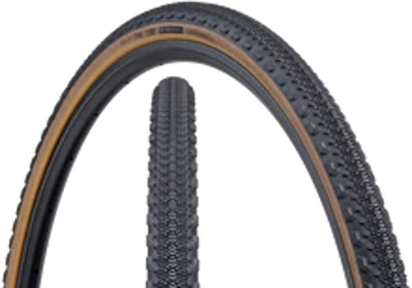 Teravail Cannonball Tire - 700 x 38, Tubeless, Folding, Tan, Light and Supple