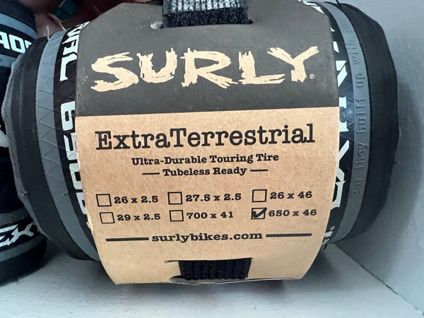 Surly ExtraTerrestrial Tire 650b x 46, Tubeless, Folding
