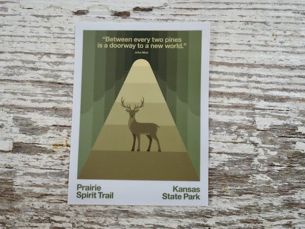 Prairie Spirit Buck Sticker