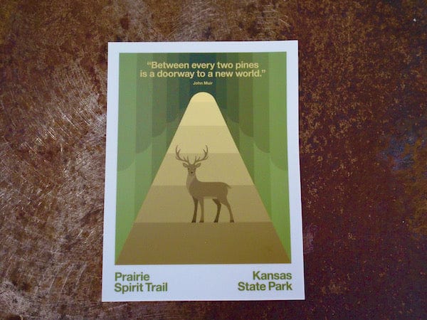 Prairie Spirit Buck Sticker