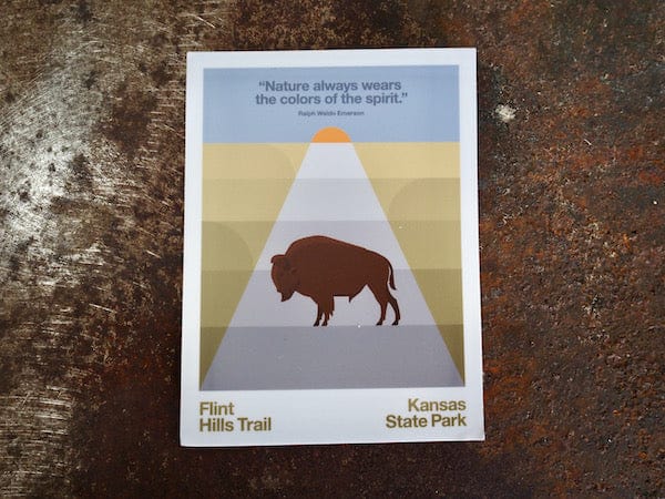 Flint Hills Buffalo Sticker