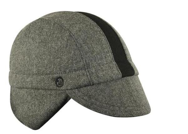 Walz Wool 3-Panel Ear Flap Grey/Black Cap