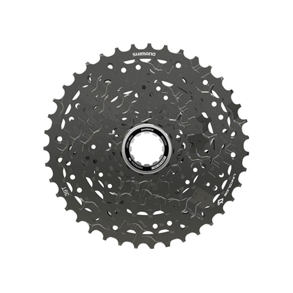 Shimano CUES  CS-LG400-10 Cassette - 10-Speed, 11-39t, LINKGLIDE, Black