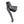 microSHIFT Sword Drop Bar Shift/Brake Lever Set - 1x, 10-Speed, Sword Compatible, Gray, SB-G7000